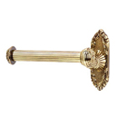 A8566R PA - Ribbon & Reed - Euro Tissue Holder - Right Hand - Polished Antique