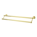A6625-24 - Royale - 24" Double Towel Bar - Polished Brass