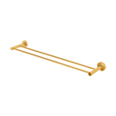 A8325-24 SB - Contemporary I - 24" Double Towel Bar - Satin Brass