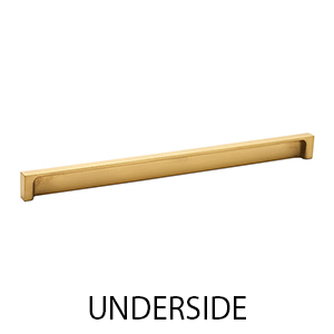 A440-12 SB - Tempo - 12" Cabinet Pull - Satin Brass
