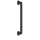 V1376-12-TB BLK - 11"cc Traditional Appliance Pull - Flat Black