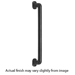 V1376-18-TB BLK - 17"cc Traditional Appliance Pull - Flat Black