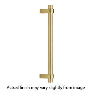 V2485-12-TB MSB - Asher - 12"cc Appliance Pull - Satin Brass