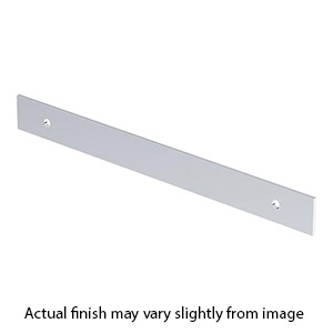 MT42PL-254 PCH - 10"cc Cabinet Pull Backplate - Polished Chrome
