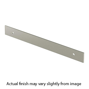 MT42PL-102 GSN - 4"cc Cabinet Pull Backplate - Satin Nickel