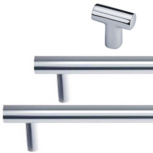 Ashley Norton Bar Pulls - Polished Chrome