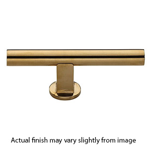 MT0365-000 ULB - 3-1/2" Cabinet Gallery Pull - Unlacquered Brass