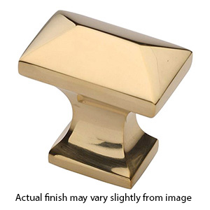 MT2232-035 ULB - Anvil Cabinet Knob - Unlacquered Brass