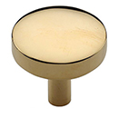 MT3875-032 ULB - 1-1/4" Tayo Cabinet Knob - Unlacquered Brass