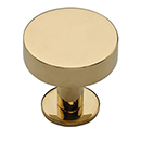 MT3885-032 ULB - 1.25" Bracknell Cabinet Knob - Unlacquered Brass