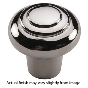 MT3985-038 PNI - 1-1/2" Bead Cabinet Knob - Polished Nickel