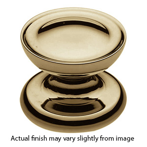 MT4386-032 ULB - 1-1/4" Beverly Cabinet Knob - Unlacquered Brass