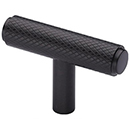 MT4415-045 DOR - 1-9/16" Basel Knurled T-Pull - Oil Rubbed Bronze