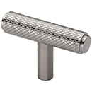 MT4415-045 GSN - 1-9/16" Basel Knurled T-Pull - Satin Nickel