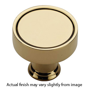 MT4549-032 ULB - 1.25" Classic Cabinet Knob - Unlacquered Brass