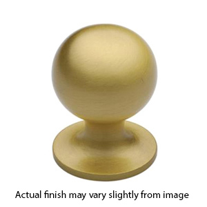 MT8321-038 MSB - Rhode - 1-1/2" Orb Cabinet Knob - Satin Brass
