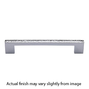 MK0337-320 PNI - 12-5/8" Hammered Urban Cabinet Pull - Polished Nickel