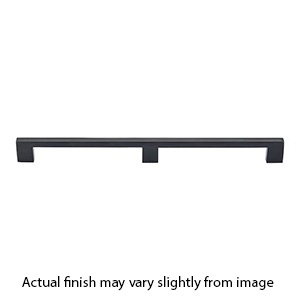 MT0337-480 BLK - 18-7/8"cc Urban Cabinet Pull - Flat Black
