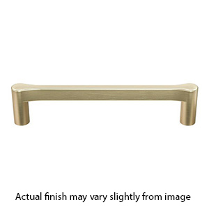 MT0338-256 MSB - 10"cc Gio Cabinet Pull - Satin Brass