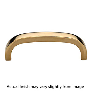MT1800-203 ULB - 8"cc Bridge Cabinet Pull - Unlacquered Brass