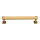 MT2232-096 ULB - 3.75"cc Anvil Cabinet Pull - Unlacquered Brass