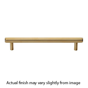 MT4422-254 ULB - Hex - 10" cc Modern Cabinet Pull - Unlacquered Brass