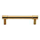 MT4434-102 ULB - 4"cc Phoenix Cabinet Pull - Unlacquered Brass