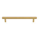 MT4447-102 ULB - 4" cc Straight Reeded Pull - Unlacquered Brass