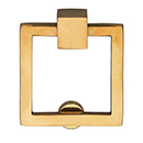 MT6311-050 ULB - 2" Square Drop Pull - Unlacquered Brass