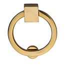 MT6321-050 ULB - 2" Round Drop Pull - Unlacquered Brass