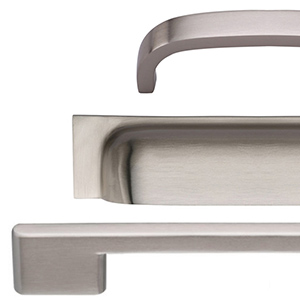 Industrial Pulls - Satin Nickel