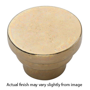 3624.114 NB - Round Step 1.25" Cabinet Knob - Natural Bronze