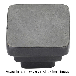 3672.112 BZ - Square Step 1.5" Cabinet Knob - Dark Bronze