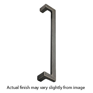 1383.12-TB WM - Urban Offset 12" cc Appliance Pull - White Medium