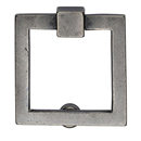 6356 - Ashley Norton - Square Drop Pull 2.5" - White Medium