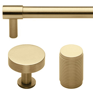 Round - Satin Brass