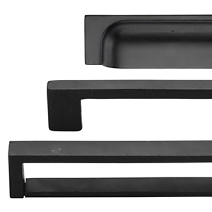 Urban Cabinet Pulls - Matte Black