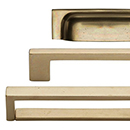 Urban Cabinet Pulls - Natural Bronze
