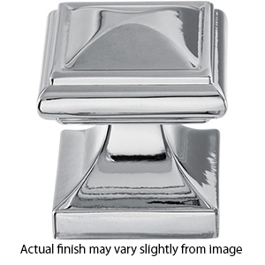 370 - Wadsworth - 1.25" Cabinet Knob - Polished Chrome