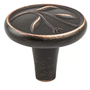 4017-10VB-P - Art Nouveau - 1-3/8" Cabinet Knob - Verona Bronze