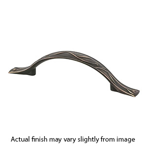 4011-10VB-P - Art Nouveau - 3-3/4" cc Cabinet Pull - Verona Bronze
