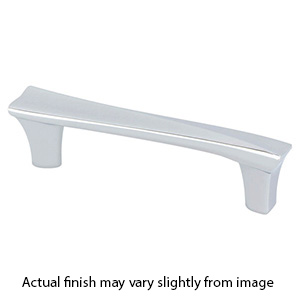 9475-1026-P - Fluidic - 3-3/4" cc Cabinet Pull - Polished Chrome