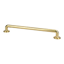 8306-1MDB-P - Folklore - 8-13/16" cc Cabinet Pull - Brushed Gold