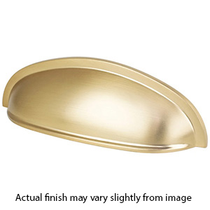 9946-1MDB-P - Folklore - 3" cc Cup Pull - Brushed Gold