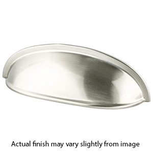 8340-1BPN-P - Folklore - 3" cc Cup Pull - Brushed Nickel