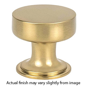 8302-1MDB-P - Folklore - 2-1/2" Cabinet Knob - Brushed Gold