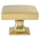 2158-1MDB-P - Hearthstone - 1-9/16" Cabinet Knob - Brushed Gold