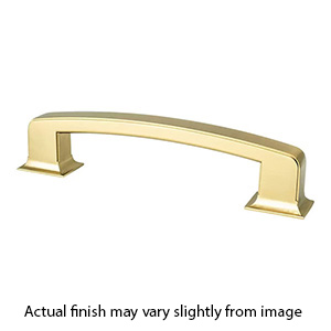 2155-1MDB-P - Hearthstone - 6" cc Cabinet Pull - Brushed Gold