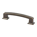 4079-1WVB-P - Hearthstone - 6" cc Cabinet Pull - Weathered Verona Bronze