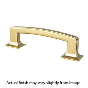 2151-1MDB-P - Hearthstone - 3" cc Cabinet Pull - Brushed Gold
